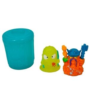 Trash Pack Lot Of 3 Gross Ghost Vile Viking Trash can